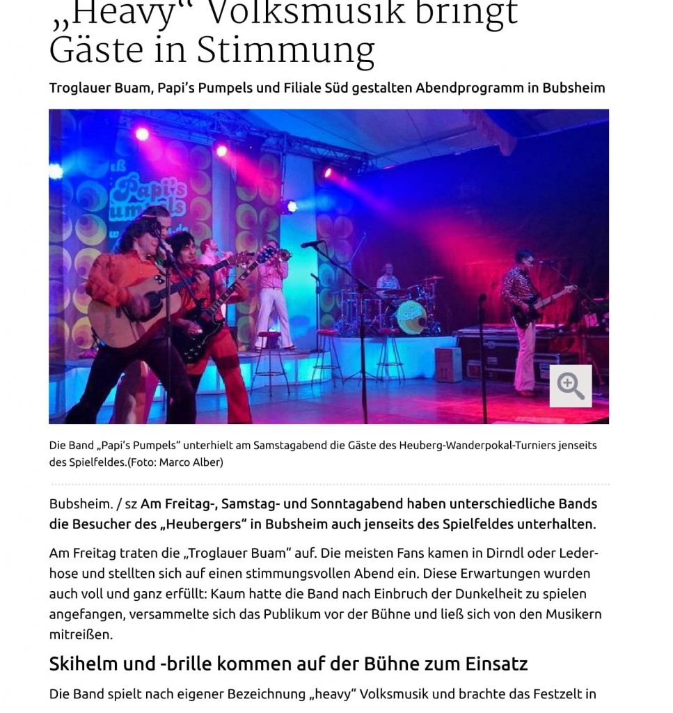 25.5.15 Spaichingen ÔÇ×HeavyÔÇ£ Volksmusik bringt G+ñste in Stimmung-1